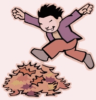 leave jump clipart2